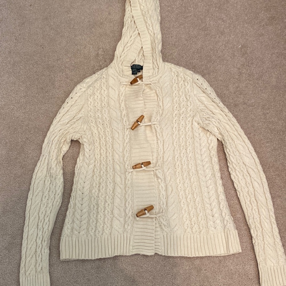 Ralph Lauren button up sweater